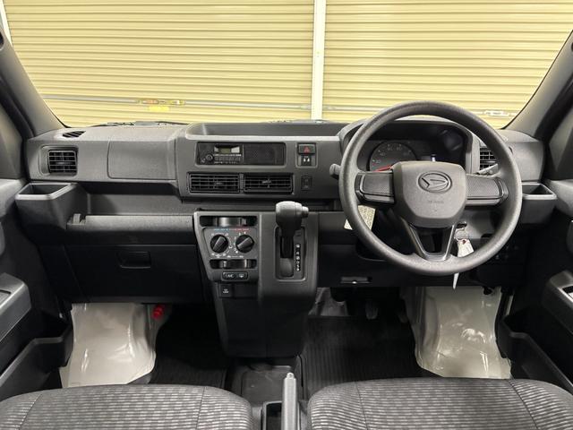 ハイゼットカーゴＤＸ防錆塗装済み　ドライブレコーダー　ＡＭ、ＦＭチューナー　マニュアルエアコン　電子制御式４ＷＤ　フラット荷台　オートライト機能　オーバーヘッドシェルフ　両側スライドドア　キーレスエントリー　スマアシ（長野県）の中古車