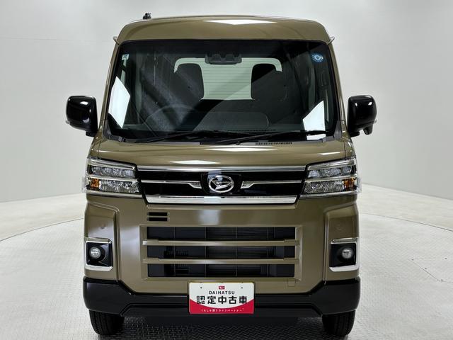 アトレーRSターボ 追従機能 オーディオレス USBソケット 両側電動スライドドア オーバーヘッドシェルフ フラット荷室 LEDヘッドランプ オートライト 大型LED荷室灯 電動格納ミラー キーフリー スマアシ(長野県)の中古車