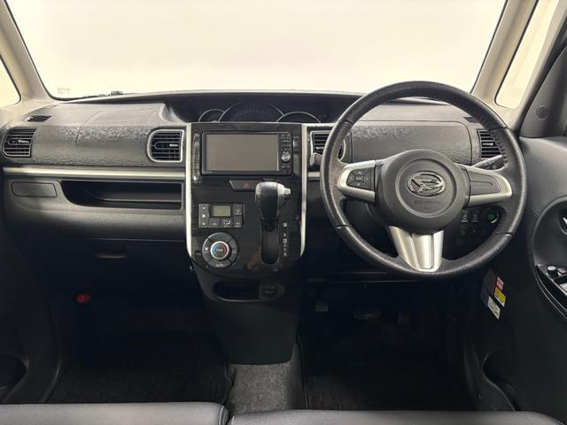 タントカスタムＲＳ　トップエディションＳＡIIターボ　エンジンスターター　ＥＴＣ　純正ナビ　バックカメラ　フルセグ　Ｂｌｕｅｔｏｏｔｈ　ハンズフリー通話　両側電動スライドドア　ミラクルオープンドア　フルフラット荷室　ＬＥＤ　オートライト　スマアシ（長野県）の中古車