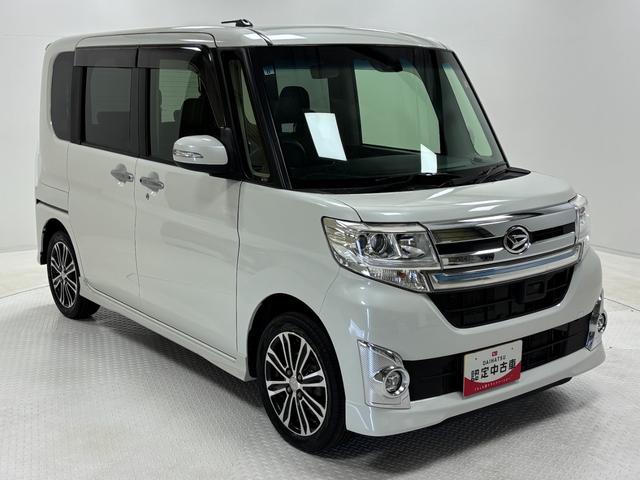 タントカスタムＲＳ　トップエディションＳＡIIターボ　エンジンスターター　ＥＴＣ　純正ナビ　バックカメラ　フルセグ　Ｂｌｕｅｔｏｏｔｈ　ハンズフリー通話　両側電動スライドドア　ミラクルオープンドア　フルフラット荷室　ＬＥＤ　オートライト　スマアシ（長野県）の中古車