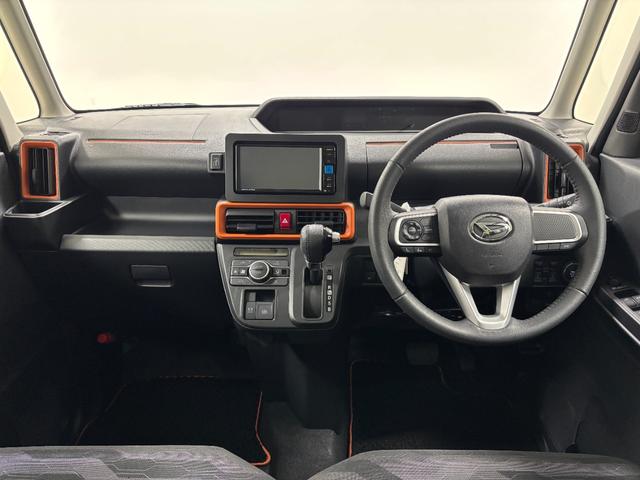 タントファンクロスターボターボ　ドラレコ　ＥＴＣ　７インチ純正ナビ　パノラマモニター　Ｂｌｕｅｔｏｏｔｈ　フルセグ　ＵＳＢソケット　両側電動スライドドア　ミラクルオープンドア　両側シートヒーター　格納式テーブル　キーフリー（長野県）の中古車