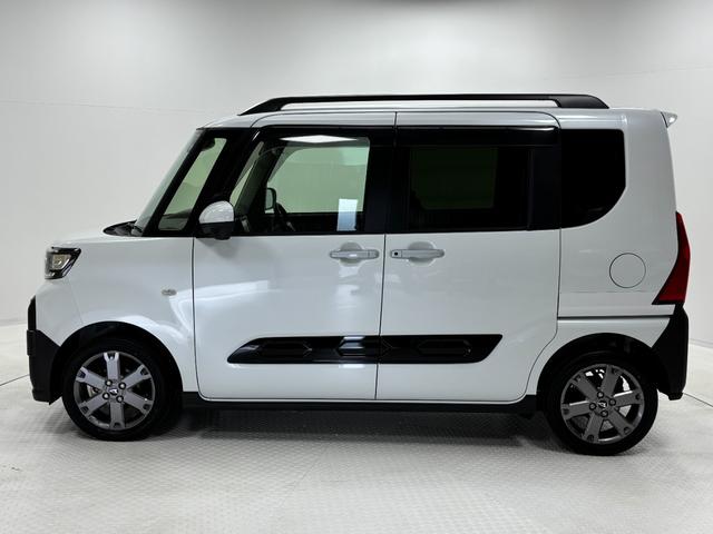 タントファンクロスターボターボ　ドラレコ　ＥＴＣ　７インチ純正ナビ　パノラマモニター　Ｂｌｕｅｔｏｏｔｈ　フルセグ　ＵＳＢソケット　両側電動スライドドア　ミラクルオープンドア　両側シートヒーター　格納式テーブル　キーフリー（長野県）の中古車