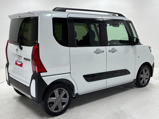 タントファンクロスターボターボ　ドラレコ　ＥＴＣ　７インチ純正ナビ　パノラマモニター　Ｂｌｕｅｔｏｏｔｈ　フルセグ　ＵＳＢソケット　両側電動スライドドア　ミラクルオープンドア　両側シートヒーター　格納式テーブル　キーフリー（長野県）の中古車