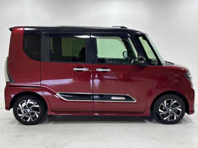 タントカスタムXドラレコ 7インチ純正ナビ パノラマモニター Bluetooth 地デジ USBソケット 両側電動スライドドア ミラクルオープンドア 両側シートヒーター 格納式テーブル LED キーフリー スマアシ(長野県)の中古車