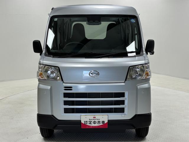 ハイゼットカーゴＤＸＡＭ、ＦＭチューナー　マニュアルエアコン　電子制御式４ＷＤ　両側スライドドア　フルフラット荷室　ハロゲンヘッドランプ　オートライト機能　オーバーヘッドシェルフ　キーレスエントリー　スマアシ（長野県）の中古車