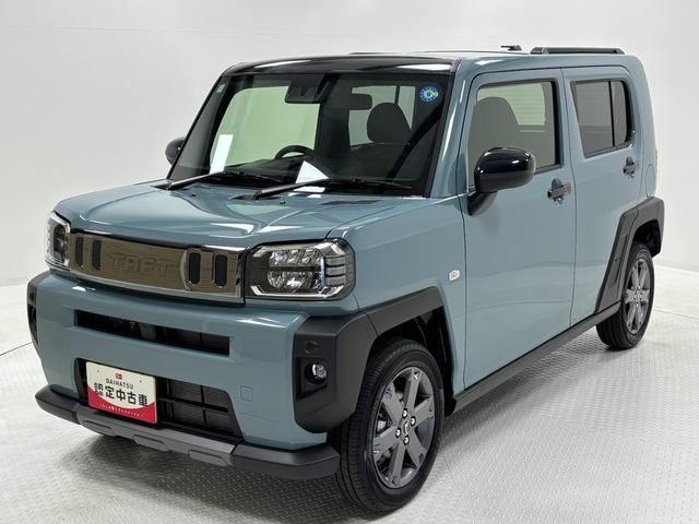 タフトＧターボ　ダーククロムベンチャーターボ　追従機能　オーディオレス　ＵＳＢソケット　スカイフィールトップ　電動パーキングブレーキ　ＬＥＤ　オートライト機能　１５インチアルミホイール　プッシュスタート　キーフリー　スマアシ（長野県）の中古車