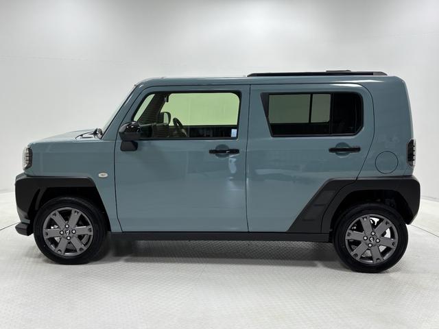 タフトＧターボ　ダーククロムベンチャーターボ　追従機能　オーディオレス　ＵＳＢソケット　スカイフィールトップ　電動パーキングブレーキ　ＬＥＤ　オートライト機能　１５インチアルミホイール　プッシュスタート　キーフリー　スマアシ（長野県）の中古車