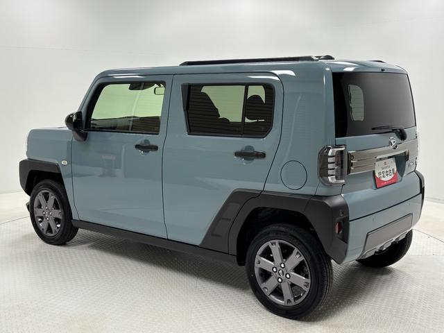 タフトＧターボ　ダーククロムベンチャーターボ　追従機能　オーディオレス　ＵＳＢソケット　スカイフィールトップ　電動パーキングブレーキ　ＬＥＤ　オートライト機能　１５インチアルミホイール　プッシュスタート　キーフリー　スマアシ（長野県）の中古車