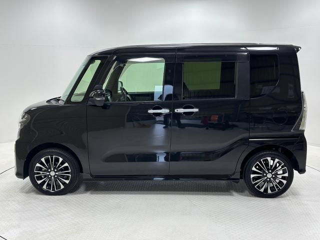 タントカスタムＲＳセレクションターボ　追従機能　ＥＴＣ　純正ナビ　パノラマモニター　Ｂｌｕｅｔｏｏｔｈ　フルセグ　ＵＳＢソケット　両側電動スライドドア　ミラクルオープンドア　両側シートヒーター　格納式テーブル　ＬＥＤ　スマアシ（長野県）の中古車