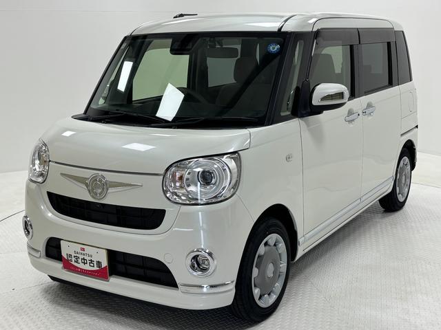 ムーヴキャンバスＧメイクアップリミテッド　ＳＡIIIドラレコ　純正ナビ　パノラマモニター　Ｂｌｕｅｔｏｏｔｈ　フルセグ　ハンズフリー通話　ＵＳＢソケット　両側電動スライドドア　片側シートヒーター　置きラクボックス　ＬＥＤ　オートライト　スマアシ（長野県）の中古車