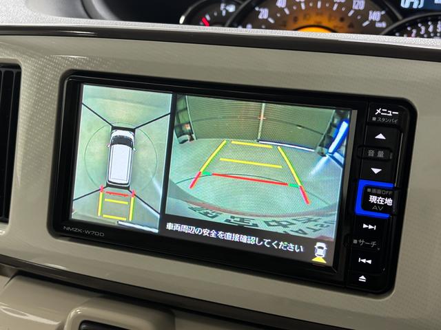 ムーヴキャンバスＧメイクアップリミテッド　ＳＡIIIドラレコ　純正ナビ　パノラマモニター　Ｂｌｕｅｔｏｏｔｈ　フルセグ　ハンズフリー通話　ＵＳＢソケット　両側電動スライドドア　片側シートヒーター　置きラクボックス　ＬＥＤ　オートライト　スマアシ（長野県）の中古車