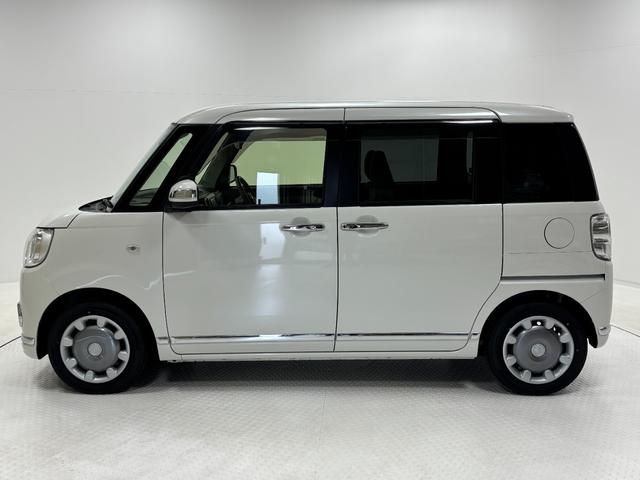 ムーヴキャンバスＧメイクアップリミテッド　ＳＡIIIドラレコ　純正ナビ　パノラマモニター　Ｂｌｕｅｔｏｏｔｈ　フルセグ　ハンズフリー通話　ＵＳＢソケット　両側電動スライドドア　片側シートヒーター　置きラクボックス　ＬＥＤ　オートライト　スマアシ（長野県）の中古車