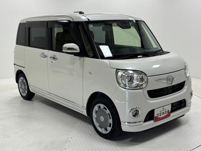 ムーヴキャンバスＧメイクアップリミテッド　ＳＡIIIドラレコ　純正ナビ　パノラマモニター　Ｂｌｕｅｔｏｏｔｈ　フルセグ　ハンズフリー通話　ＵＳＢソケット　両側電動スライドドア　片側シートヒーター　置きラクボックス　ＬＥＤ　オートライト　スマアシ（長野県）の中古車