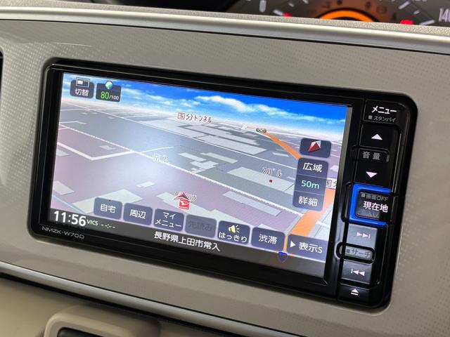 ムーヴキャンバスＬ　ＳＡIIIドライブレコーダー　純正ナビ　バックカメラ　Ｂｌｕｅｔｏｏｔｈ　フルセグ　ハンズフリー通話　ＵＳＢソケット　両側スライドドア　電動格納ミラー　ハロゲンヘッドランプ　キーレスエントリー　スマアシ（長野県）の中古車