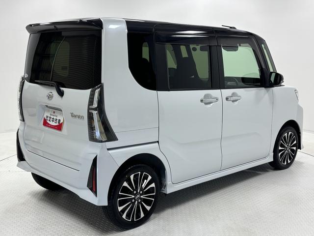 タントカスタムＲＳターボ　ＥＴＣ　純正ナビ　パノラマモニター　Ｂｌｕｅｔｏｏｔｈ　ハンズフリー　フルセグ　ＵＳＢソケット　両側電動スライドドア　ミラクルオープンドア　両側シートヒーター　格納式テーブル　ＬＥＤ　スマアシ（長野県）の中古車