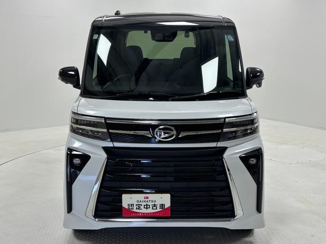 タントカスタムＲＳターボ　ＥＴＣ　純正ナビ　パノラマモニター　Ｂｌｕｅｔｏｏｔｈ　ハンズフリー　フルセグ　ＵＳＢソケット　両側電動スライドドア　ミラクルオープンドア　両側シートヒーター　格納式テーブル　ＬＥＤ　スマアシ（長野県）の中古車