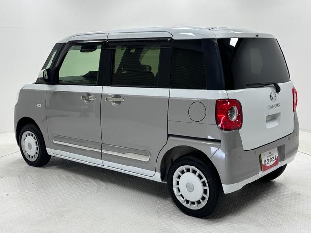 ムーヴキャンバスストライプスＧＣＤチューナー　両側電動スライドドア　両側シートヒーター　ホッとカップホルダー　置きラクボックス　電動格納ミラー　電動パーキングブレーキ　ＬＥＤヘッドランプ　オートライト機能　キーフリー　スマアシ（長野県）の中古車