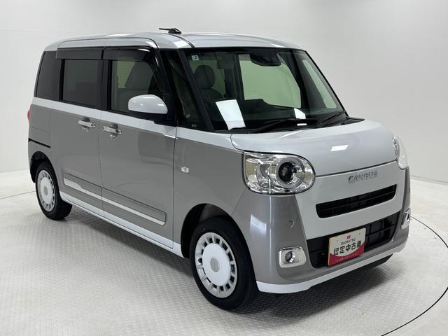 ムーヴキャンバスストライプスＧＣＤチューナー　両側電動スライドドア　両側シートヒーター　ホッとカップホルダー　置きラクボックス　電動格納ミラー　電動パーキングブレーキ　ＬＥＤヘッドランプ　オートライト機能　キーフリー　スマアシ（長野県）の中古車