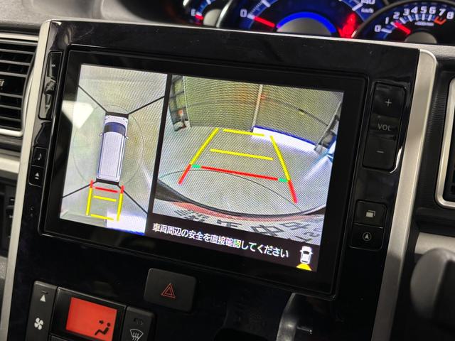タントカスタムＲＳ　トップエディションＶＳ　ＳＡIIIターボ　エンスタ　ＥＴＣ　ドラレコ　純正ナビ　パノラマモニター　Ｂｌｕｅｔｏｏｔｈ　フルセグ　ＨＤＭＩ、ＵＳＢソケット　両側電動スライドドア　フルフラット荷室　片側シートヒーター　格納サンシェード（長野県）の中古車