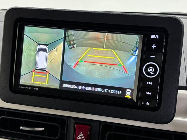 ムーヴキャンバスストライプスGドラレコ 純正ナビ パノラマモニター Bluetooth フルセグ ハンズフリー通話 両側電動スライドドア 両側シートヒーター ホッとカップホルダー 置きラクボックス LED オートライト スマアシ(長野県)の中古車