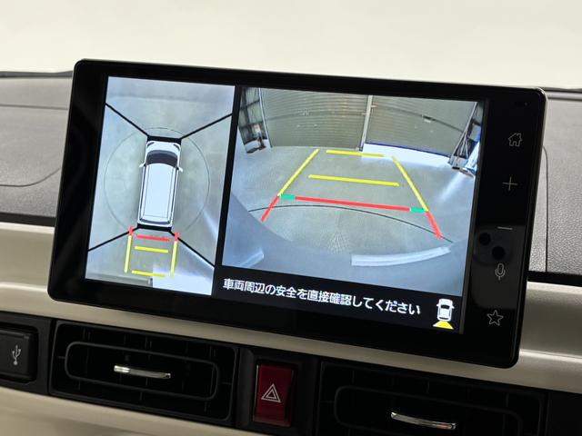ムーヴキャンバスストライプスＧドラレコ　エンスタ　ワイヤレス充電　ディスプレイオーディオ　全方位カメラ　Ｂｌｕｅｔｏｏｔｈ　フルセグ　ＨＤＭＩ、ＵＳＢ　両側電動スライドドア　両側シートヒーター　カップホルダー　足元収納　衝突回避（長野県）の中古車