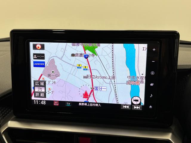 ロッキープレミアムドラレコ　追従機能　純正ナビ　全方位カメラ　Ｂｌｕｅｔｏｏｔｈ　フルセグ　ＵＳＢソケット　両側シートヒーター　ＬＥＤ　フォグランプ　オートライト　プッシュスタート　電動格納ミラー　キーフリー　衝突回避（長野県）の中古車
