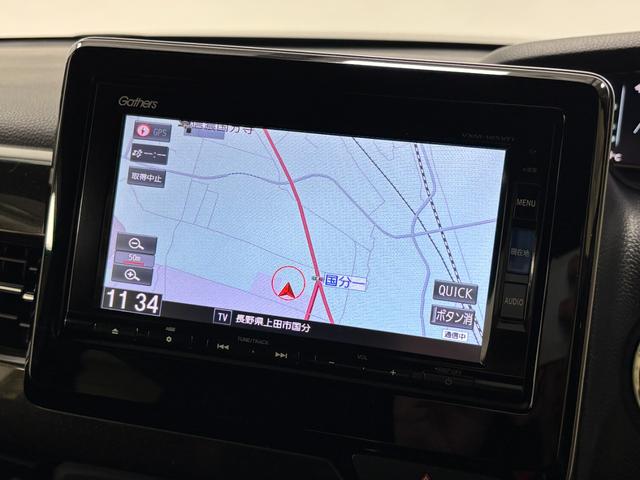 N−BOXカスタムG・LホンダセンシングETC 追従機能 ナビ バックカメラ Bluetooth Apple carplay USBソケット 助手席側電動スライドドア LED フォグランプ オートライト キーフリー 衝突回避(長野県)の中古車