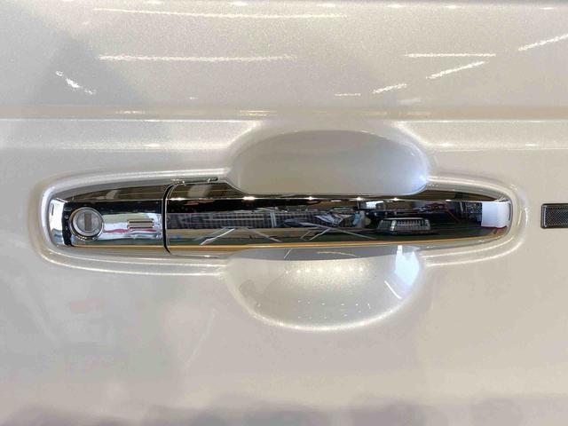 ムーヴキャンバスセオリーＸ４ＷＤ　両側電動スライドドア　オートライト　衝突被害軽減システム　横滑り防止機能　シートヒーター　プッシュスタート　スマートキー　オートエアコン　電動格納ドアミラー　アイドリングストップ　ＡＢＳ（長野県）の中古車