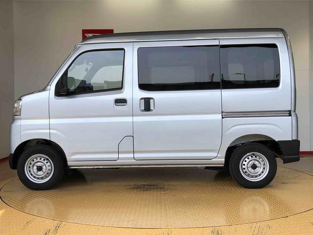 ハイゼットカーゴＤＸ４ＷＤ　ＡＭ／ＦＭラジオ　　マニュアルエアコン　パワーステアリング　パワードアロック　キーレスエントリー　衝突被害軽減システム　横滑り防止機能　アイドリングストップ　オートライト　ＡＢＳ（長野県）の中古車