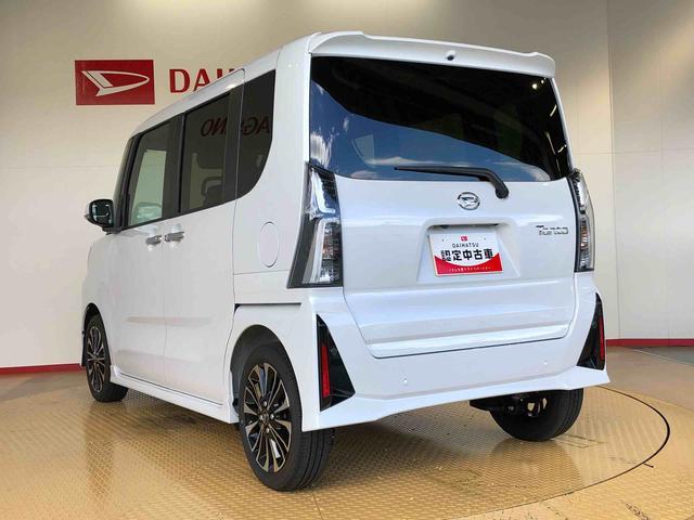タントカスタムＲＳ２ＷＤ　ターボ　シートヒーター　両側電動スライドドア　アイドリングストップ　プッシュスタート　スマートキー　衝突被害軽減システム　横滑り防止機能　オートライト　オートエアコン　ＡＢＳ（長野県）の中古車