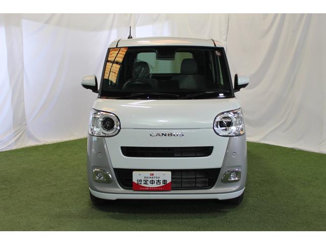 ムーヴキャンバスストライプスＧ認定中古車　　パノラマモニター対応カメラ　ステアリングスイッチ　ＬＥＤヘッドライト　両側パワースライドドア　キーフリーシステム　オートエアコン　前席シートヒーター　ホッとカップホルダー（香川県）の中古車