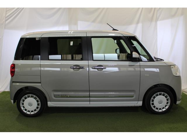 ムーヴキャンバスストライプスＧ認定中古車　　パノラマモニター対応カメラ　ステアリングスイッチ　ＬＥＤヘッドライト　両側パワースライドドア　キーフリーシステム　オートエアコン　前席シートヒーター　ホッとカップホルダー（香川県）の中古車