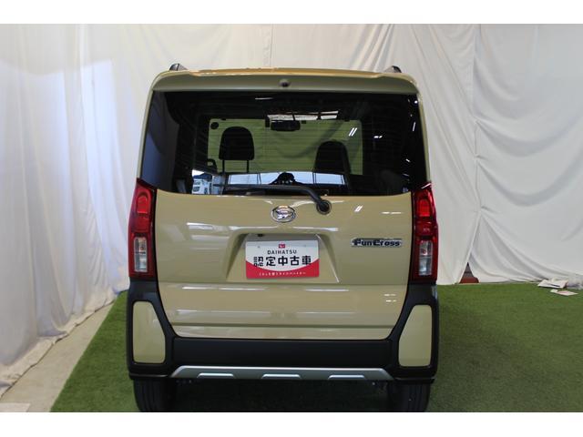 タントファンクロスターボ認定中古車　ＣＶＴ　９インチディスプレイオーディオ　ＥＴＣ　ドライブレコーダー　バックモニター　シートヒーター　スマートアシスト　両側パワースライドドア　キーフリーシステム　電動格納ミラー（香川県）の中古車