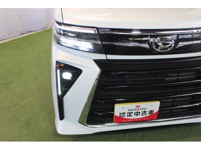 タントカスタムＸ認定中古車　ＣＶＴ　９インチディスプレイオーディオ　バックモニター　キーフリーシステム　オートエアコン　スマートアシスト　助手席側ピラーレス　両側パワースライドドア　オートライト　ＬＥＤヘッドライト（香川県）の中古車