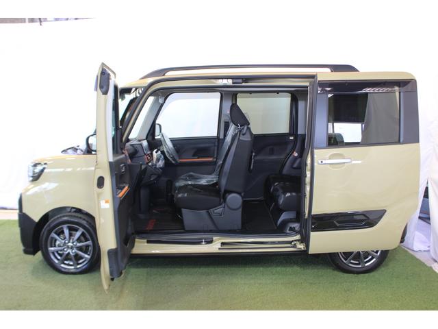 タントファンクロス認定中古車　ＣＶＴ　９インチディスプレイオーディオ　バックモニター　キーフリーシステム　シートヒーター　両側パワースライドドア　ステアリングスイッチ　オートエアコン　オートライト　ＬＥＤヘッドライト（香川県）の中古車