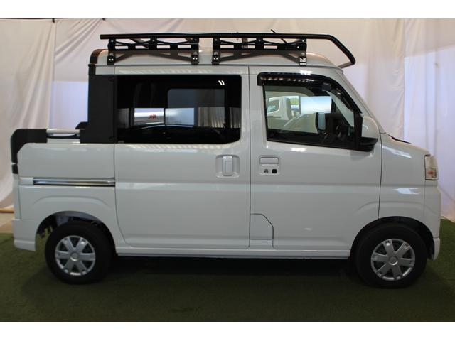 ハイゼットカーゴデッキバンＧ認定中古車　ＣＶＴ　ハードカーゴ仕様　９インチディスプレイオーディオ　キーフリーシステム　両側スライドドア　電動格納ミラー　スマートアシスト　マニュアルエアコン　セキュリティーアラーム　ドアバイザー（香川県）の中古車