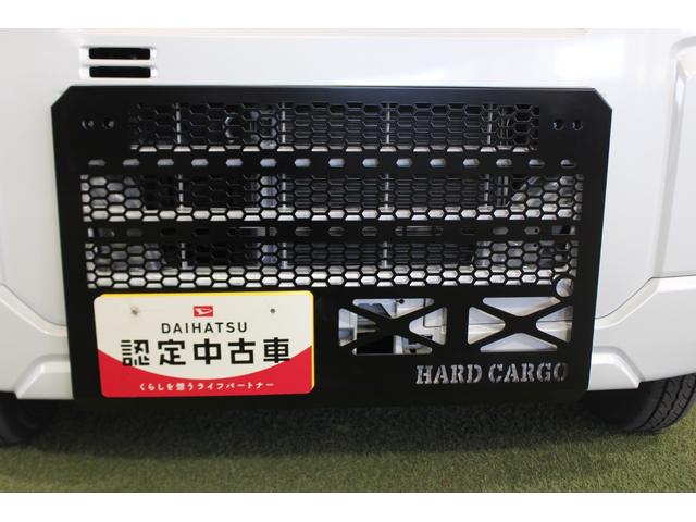 ハイゼットカーゴデッキバンＧ認定中古車　ＣＶＴ　ハードカーゴ仕様　９インチディスプレイオーディオ　キーフリーシステム　両側スライドドア　電動格納ミラー　スマートアシスト　マニュアルエアコン　セキュリティーアラーム　ドアバイザー（香川県）の中古車