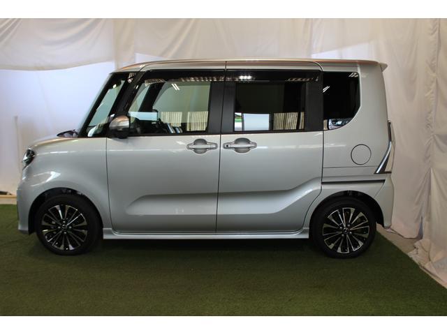タントカスタムＲＳ認定中古車　ＣＶＴ　４ＷＤ　ナビ　バックモニター　ドライブレコーダー　ＥＴＣ　キーフリーシステム　シートヒーター　両側パワースライドドア　ステアリングスイッチ　ＬＥＤヘッドライト　オートライト（香川県）の中古車