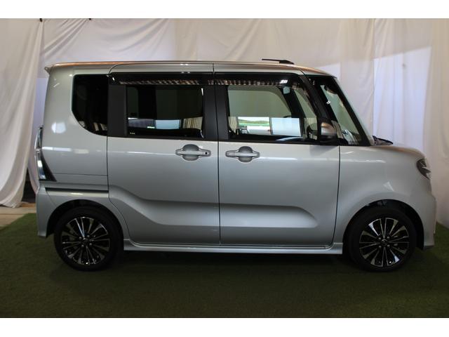 タントカスタムＲＳ認定中古車　ＣＶＴ　４ＷＤ　ナビ　バックモニター　ドライブレコーダー　ＥＴＣ　キーフリーシステム　シートヒーター　両側パワースライドドア　ステアリングスイッチ　ＬＥＤヘッドライト　オートライト（香川県）の中古車