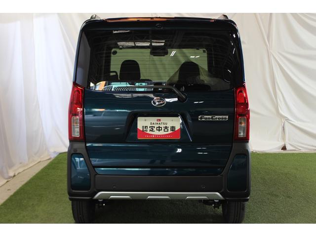 タントファンクロス認定中古車　ＣＶＴ　パノラマカメラ　キーフリーシステム　シートヒーター　オートエアコン　両側パワースライドドア　助手席側ピラーレス　ステアリングスイッチ　ＬＥＤヘッドライト　電動格納ミラー（香川県）の中古車