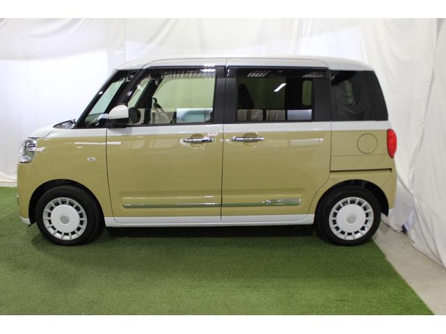 ムーヴキャンバスストライプスG認定中古車 CVT バックカメラ キーフリーシステム シートヒーター ホッとカップホルダー ステアリングスイッチ オートライト オートエアコン 両側パワースライドドア 電動格納ミラー(香川県)の中古車