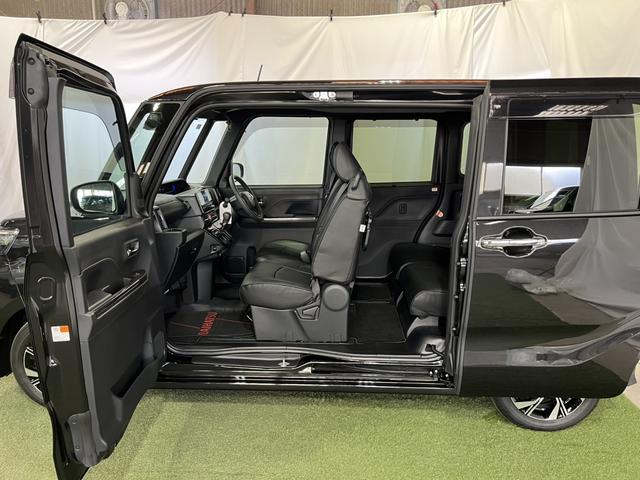 タントカスタムX認定中古車 CVT 9インチディスプレイオーディオ バックカメラ ETC キーフリーシステム ステアリングスイッチ 両側パワースライドドア 助手席側ピラーレス オートエアコン オートライト(香川県)の中古車