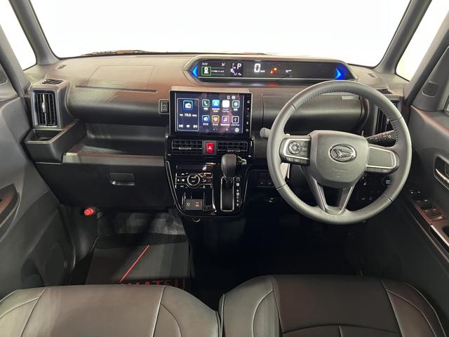 タントカスタムX認定中古車 CVT 9インチディスプレイオーディオ バックカメラ ETC キーフリーシステム ステアリングスイッチ 両側パワースライドドア 助手席側ピラーレス オートエアコン オートライト(香川県)の中古車