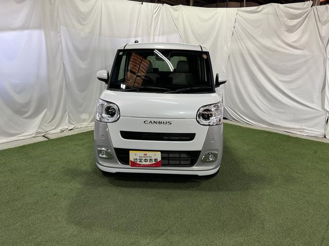 ムーヴキャンバスストライプスＧ純正ナビ　バックカメラ　シートヒーター　ステアリングスイッチ　ホッとカップホルダー　キーフリーシステム　両側パワースライドドア　認定中古車　ＣＶＴ　６６０（香川県）の中古車