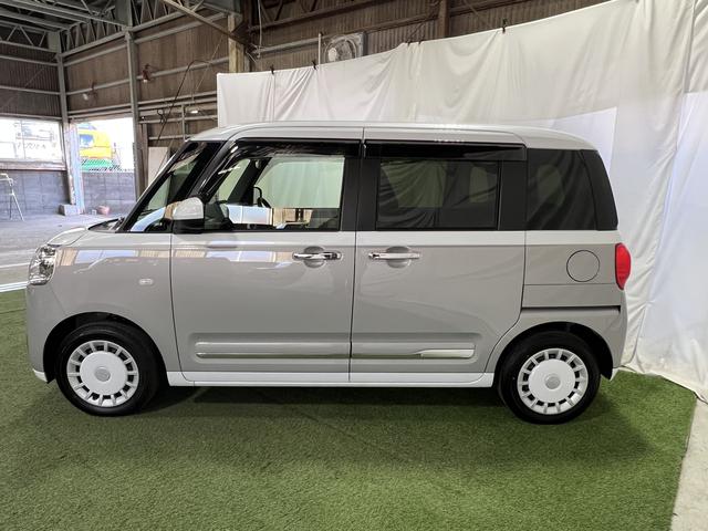 ムーヴキャンバスストライプスＧ純正ナビ　バックカメラ　シートヒーター　ステアリングスイッチ　ホッとカップホルダー　キーフリーシステム　両側パワースライドドア　認定中古車　ＣＶＴ　６６０（香川県）の中古車