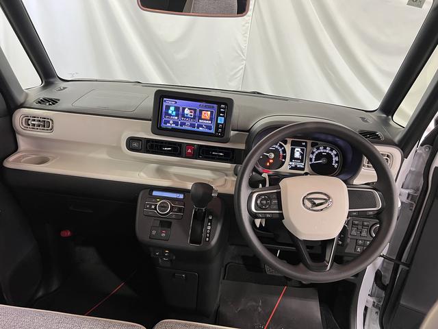 ムーヴキャンバスストライプスＧ純正ナビ　バックカメラ　シートヒーター　ステアリングスイッチ　ホッとカップホルダー　キーフリーシステム　両側パワースライドドア　認定中古車　ＣＶＴ　６６０（香川県）の中古車