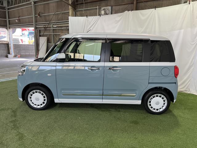 ムーヴキャンバスストライプスＧ純正ナビ　ＴＶ　ドライブレコーダー　ＥＴＣ　バックカメラ　ホッとカップホルダー　ステアリングスイッチ　シートヒーター　キーフリーシステム　両側パワースライドドア　認定中古車　ＣＶＴ　６６０（香川県）の中古車