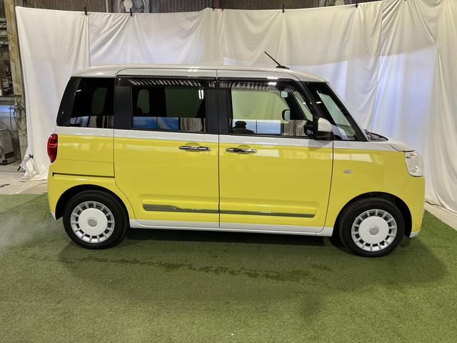 ムーヴキャンバスストライプスＧターボナビ　ドライブレコーダー　バックカメラ　ホッとカップホルダー　ステアリングスイッチ　両側パワースライドドア　キーフリーシステム　認定中古車　ＣＶＴ　６６０（香川県）の中古車