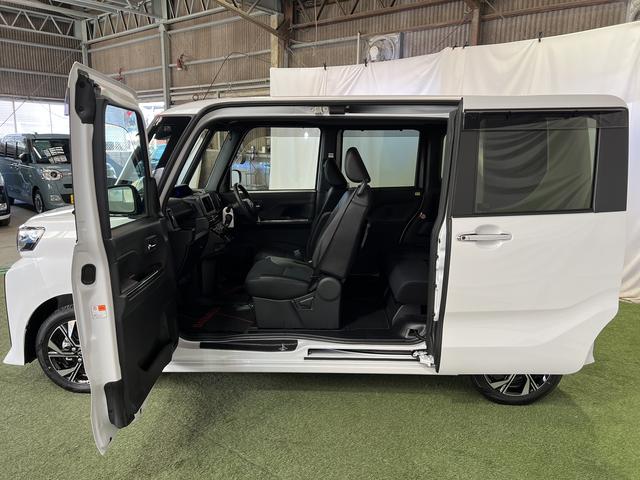 タントカスタムＸバックカメラ　シートヒーター　ステアリングスイッチ　両側パワースライドドア　助手席側ピラーレス　オートエアコン　認定中古車　ＣＶＴ　６６０（香川県）の中古車