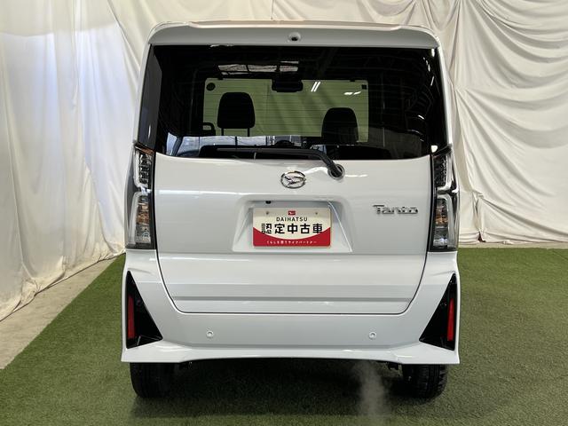 タントカスタムＸバックカメラ　シートヒーター　ステアリングスイッチ　両側パワースライドドア　助手席側ピラーレス　オートエアコン　認定中古車　ＣＶＴ　６６０（香川県）の中古車